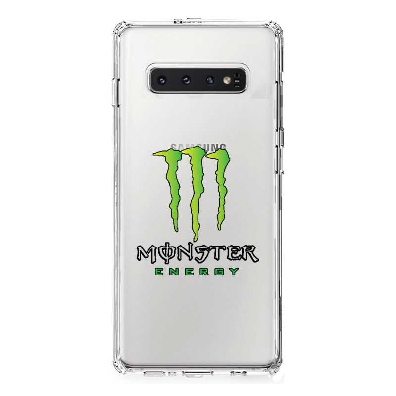 Coque Transparente Pour Samsung Galaxy S10 Monster Energy