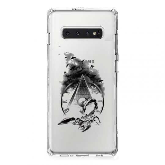 Coque Transparente Pour Samsung Galaxy S10 Scorpion