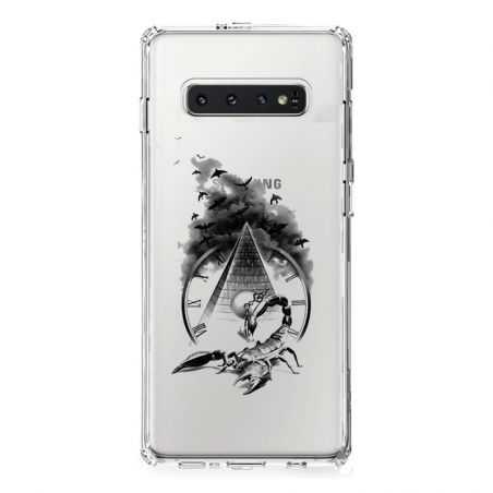 Coque Transparente Pour Samsung Galaxy S10 Scorpion