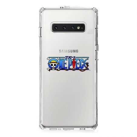 Coque Transparente Pour Samsung Galaxy S10 One Piece Logo