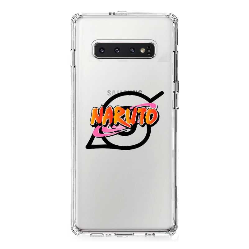 Coque Transparente Pour Samsung Galaxy S10 Naruto Logo
