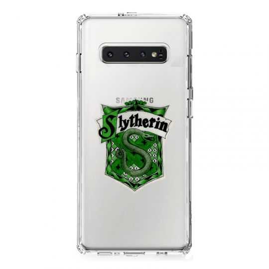 Coque Transparente Pour Samsung Galaxy S10 Harry Potter Slytherin