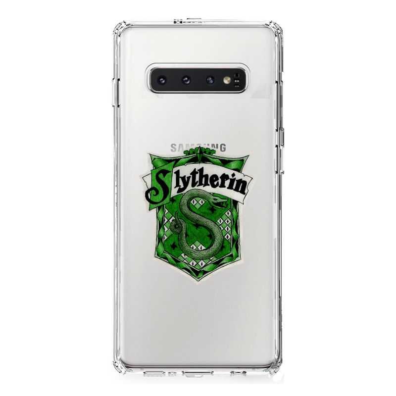 Coque Transparente Pour Samsung Galaxy S10 Harry Potter Slytherin