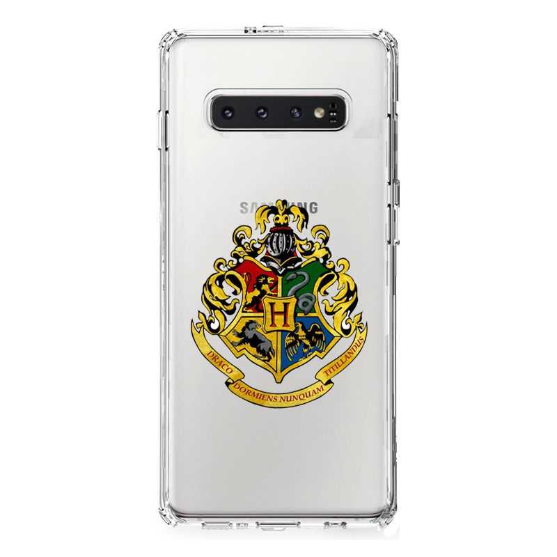 Coque Transparente Pour Samsung Galaxy S10 Harry Potter Poudlard