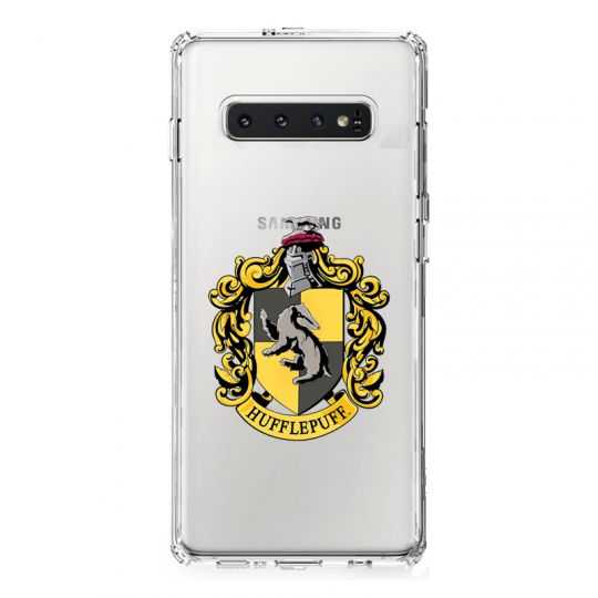 Coque Transparente Pour Samsung Galaxy S10 Harry Potter Hufflepuff
