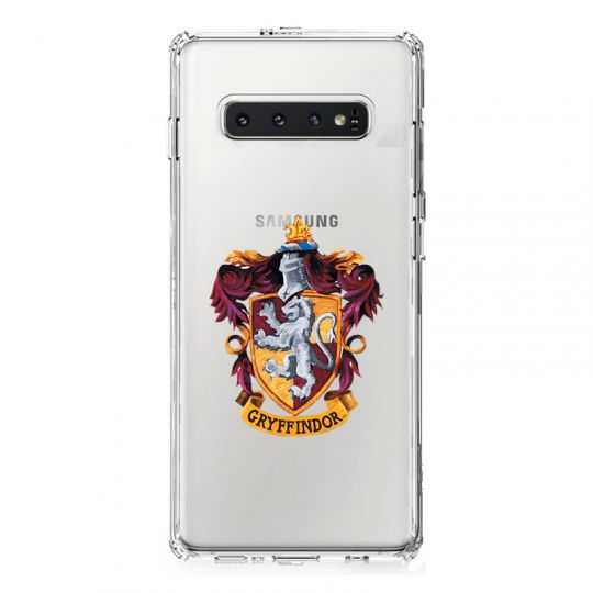 Coque Transparente Pour Samsung Galaxy S10 Harry Potter Griffindor