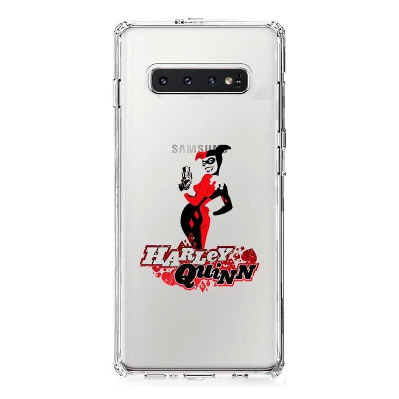Coque Transparente Pour Samsung Galaxy S10 Harley Quinn