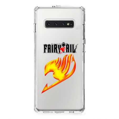 Coque Transparente Pour Samsung Galaxy S10 Fairy Tail