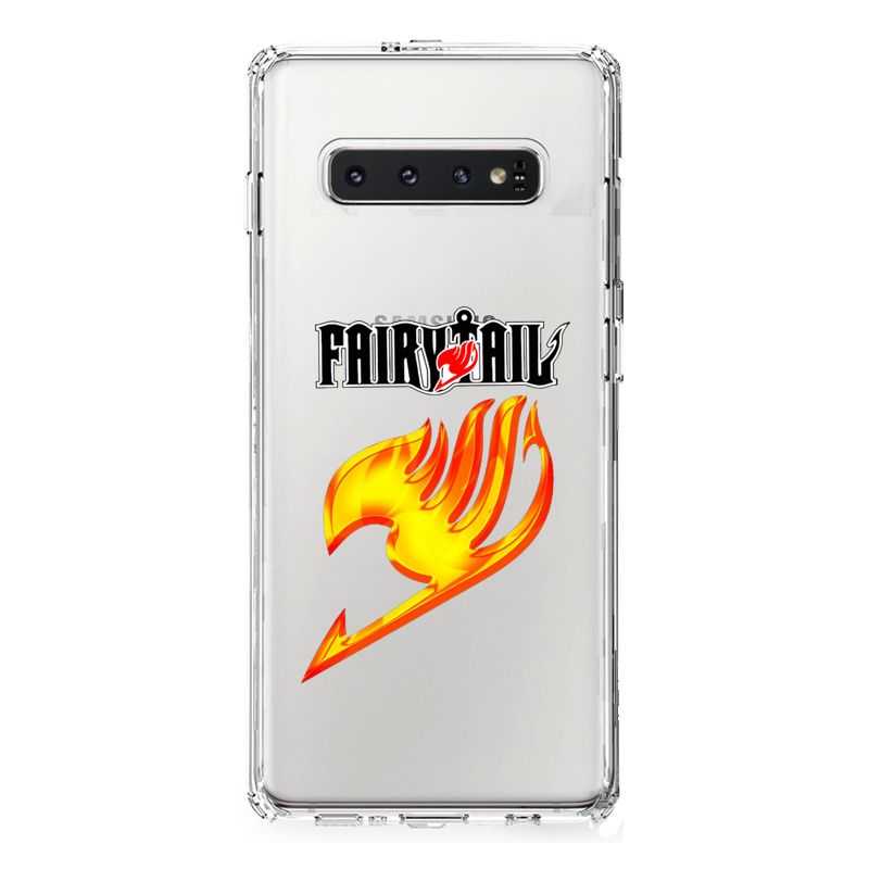 Coque Transparente Pour Samsung Galaxy S10 Fairy Tail