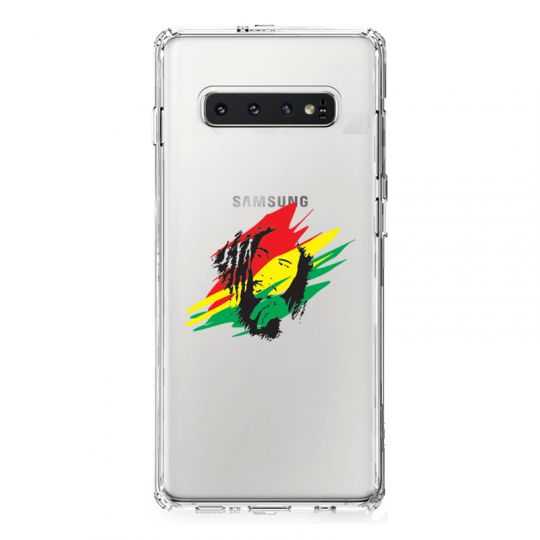 Coque Transparente Pour Samsung Galaxy S10 Bob Marley Graf