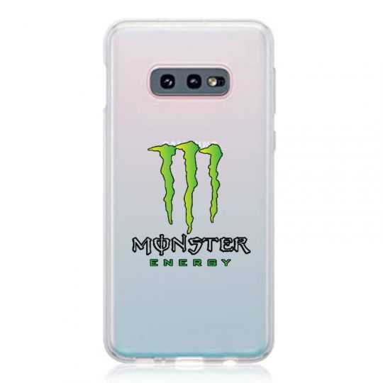 Coque Transparente Pour Samsung Galaxy S10e Monster Energy