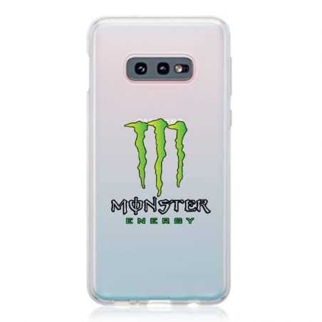 Coque Transparente Pour Samsung Galaxy S10e Monster Energy
