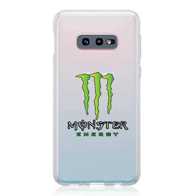 Coque Transparente Pour Samsung Galaxy S10e Monster Energy