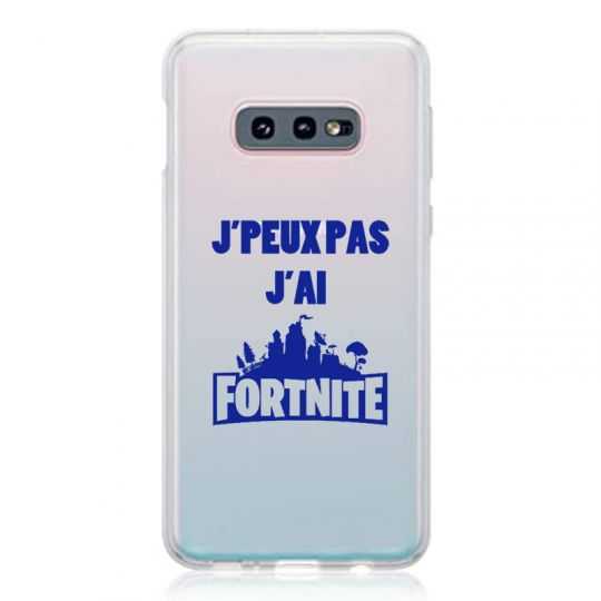 Coque Transparente Pour Samsung Galaxy S10e Jpeux pas jai Fortnite