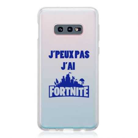 Coque Transparente Pour Samsung Galaxy S10e Jpeux pas jai Fortnite