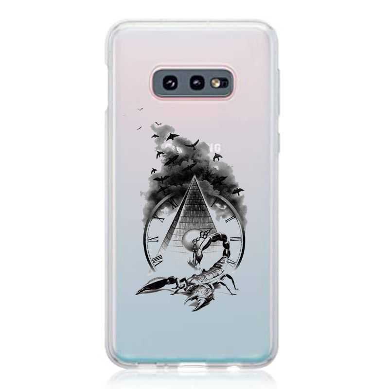 Coque Transparente Pour Samsung Galaxy S10e Scorpion