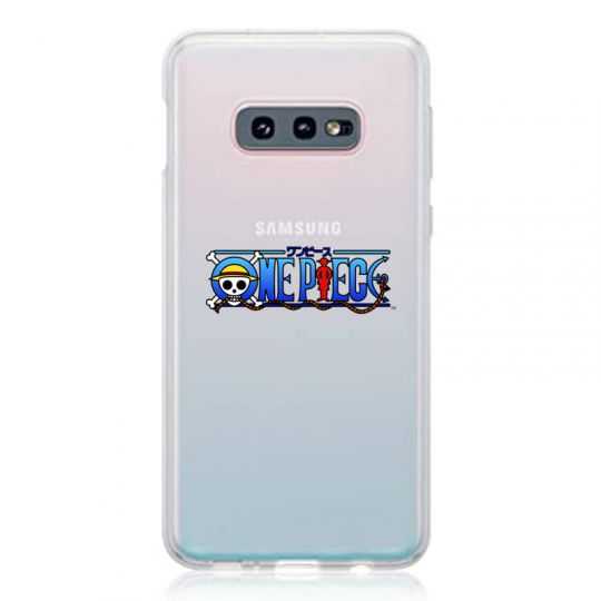 Coque Transparente Pour Samsung Galaxy S10e One Piece Logo