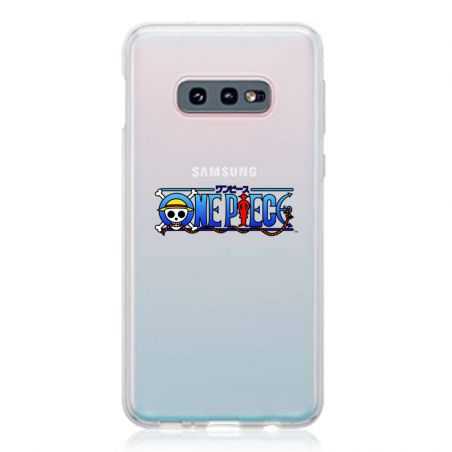 Coque Transparente Pour Samsung Galaxy S10e One Piece Logo