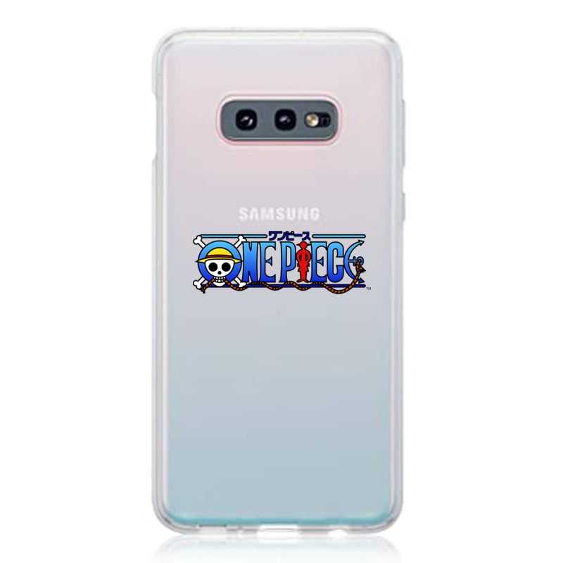 Coque Transparente Pour Samsung Galaxy S10e One Piece Logo