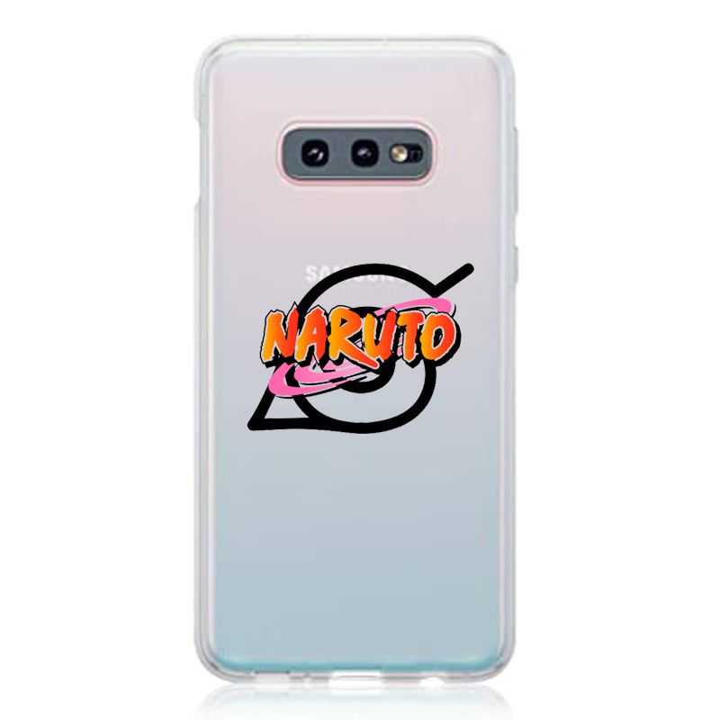 Coque Transparente Pour Samsung Galaxy S10e Naruto Logo