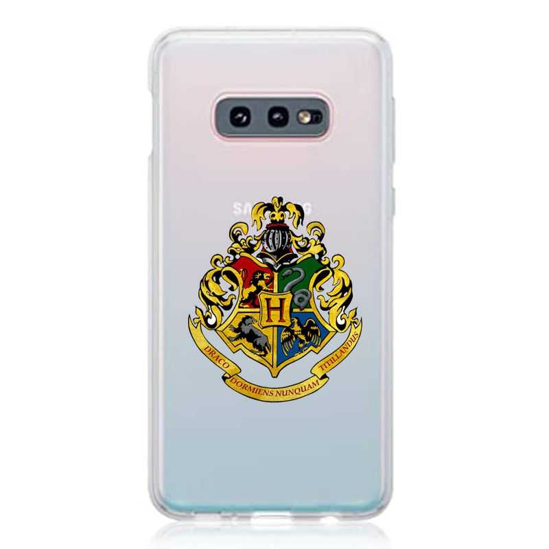 Coque Transparente Pour Samsung Galaxy S10e Harry Potter Poudlard