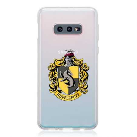 Coque Transparente Pour Samsung Galaxy S10e Harry Potter Hufflepuff
