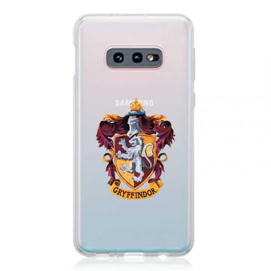 Coque Transparente Pour Samsung Galaxy S10e Harry Potter Griffindor