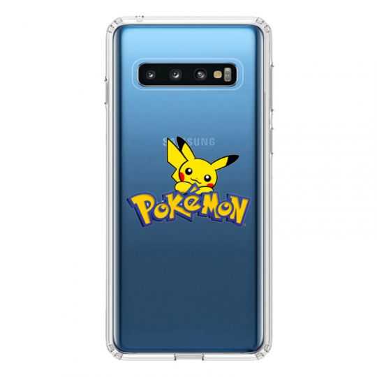 Coque Transparente Pour Samsung Galaxy S10 Plus Pokemon