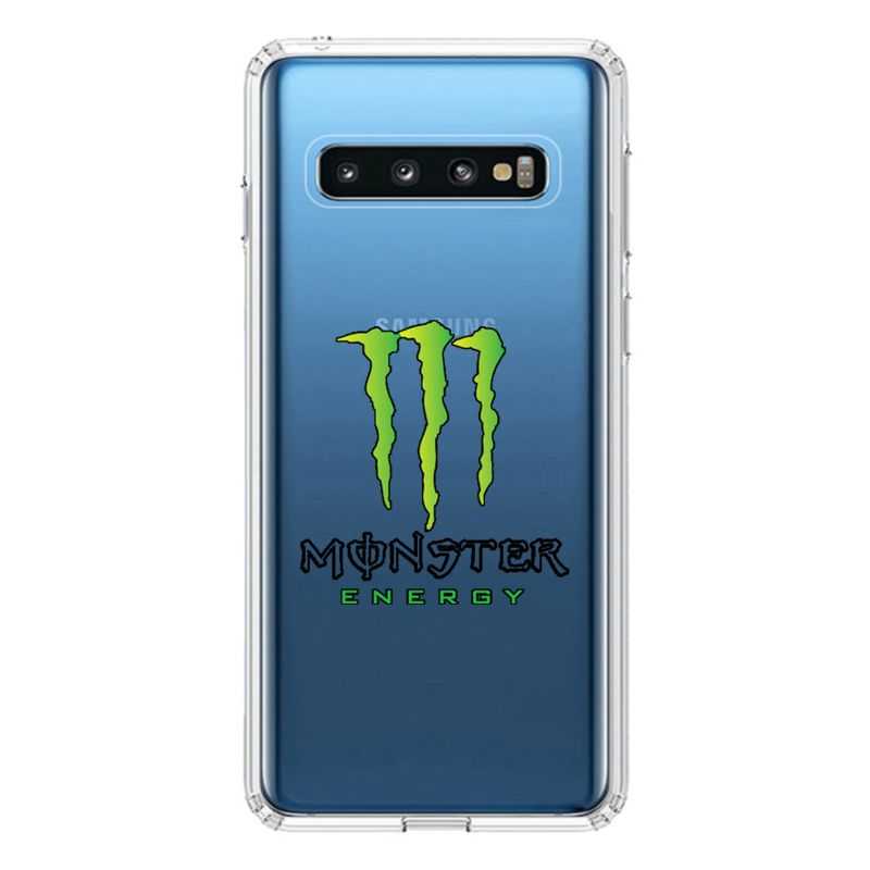 Coque Transparente Pour Samsung Galaxy S10 Plus Monster Energy