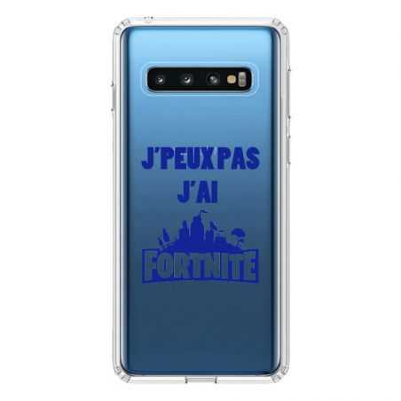 Coque Transparente Pour Samsung Galaxy S10 Plus Jpeux pas jai Fortnite