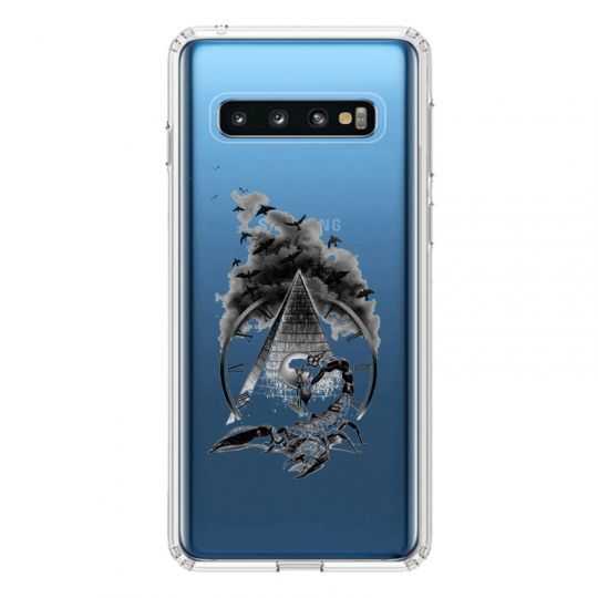 Coque Transparente Pour Samsung Galaxy S10 Plus Scorpion
