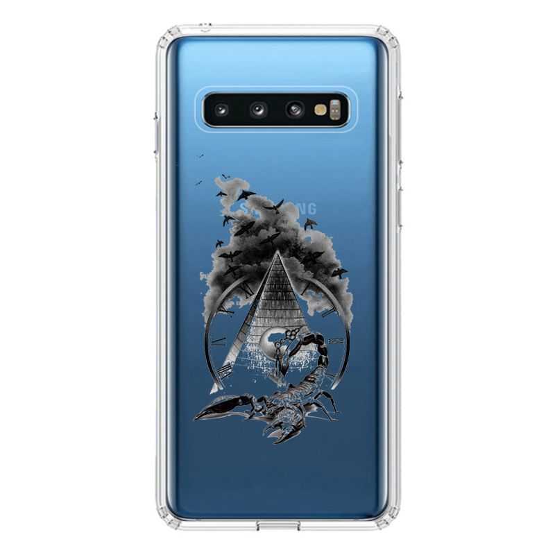 Coque Transparente Pour Samsung Galaxy S10 Plus Scorpion