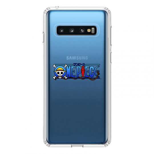 Coque Transparente Pour Samsung Galaxy S10 Plus One Piece Logo