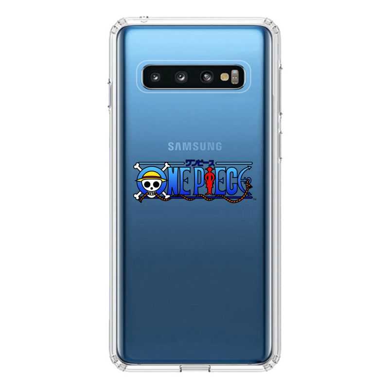Coque Transparente Pour Samsung Galaxy S10 Plus One Piece Logo