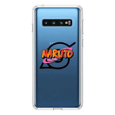 Coque Transparente Pour Samsung Galaxy S10 Plus Naruto Logo