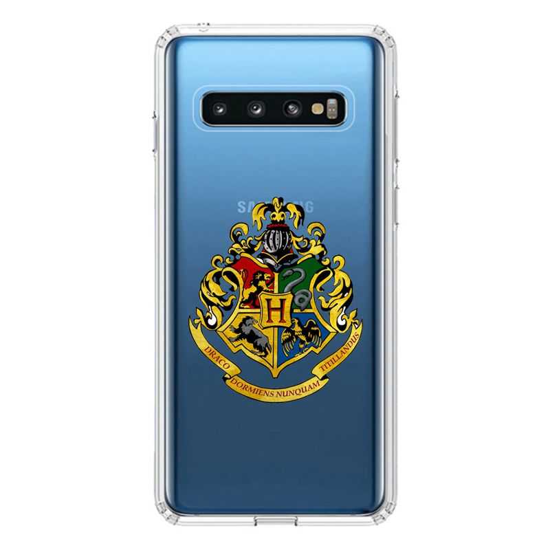 Coque Transparente Pour Samsung Galaxy S10 Plus Harry Potter Poudlard