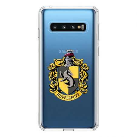 Coque Transparente Pour Samsung Galaxy S10 Plus Harry Potter Hufflepuff