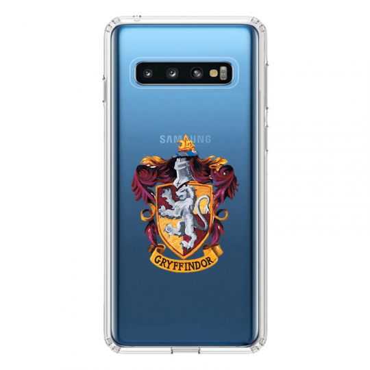 Coque Transparente Pour Samsung Galaxy S10 Plus Harry Potter Griffindor