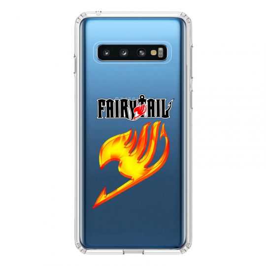 Coque Transparente Pour Samsung Galaxy S10 Plus Fairy Tail