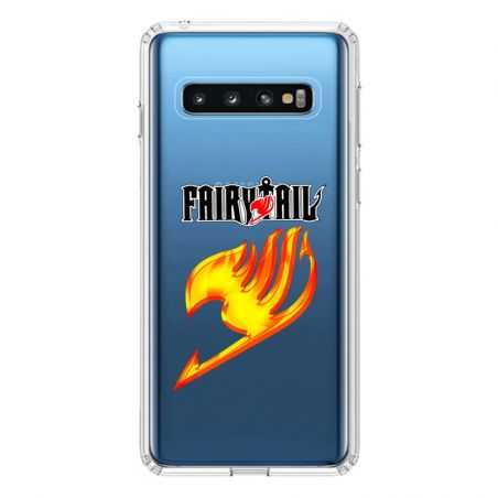 Coque Transparente Pour Samsung Galaxy S10 Plus Fairy Tail
