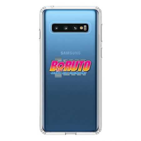 Coque Transparente Pour Samsung Galaxy S10 Plus Boruto Logo