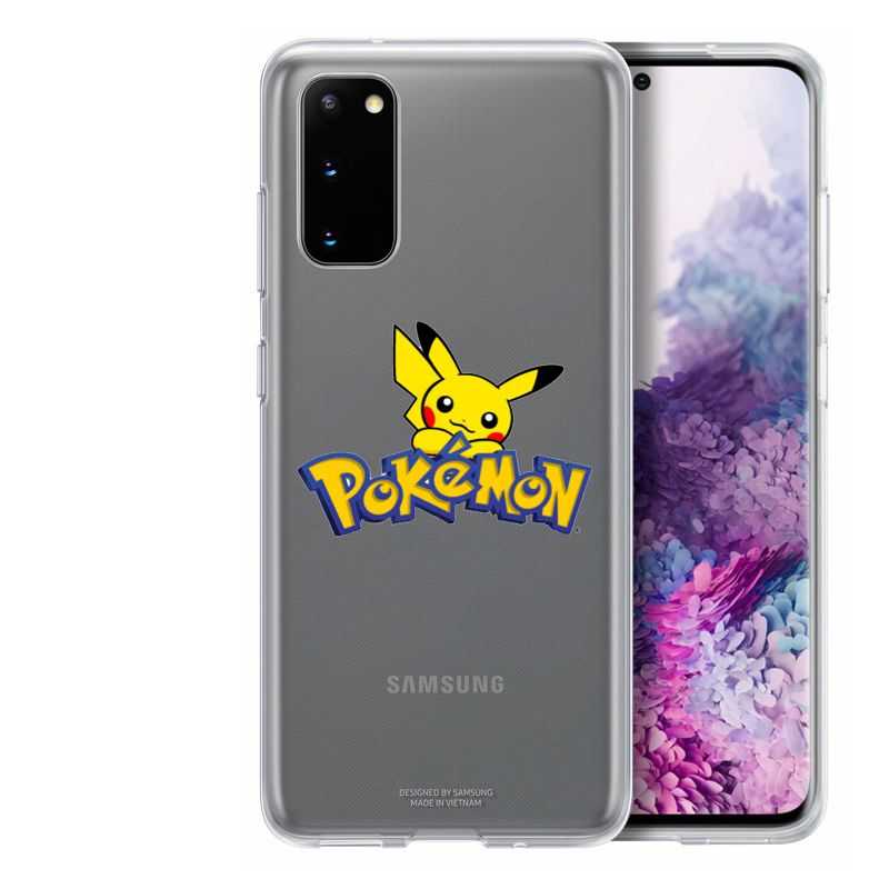 Coque Transparente Pour Samsung Galaxy S20 Pokemon