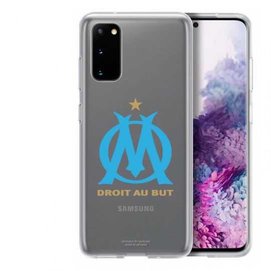 Coque Transparente Pour Samsung Galaxy S20 Olympique Marseille OM