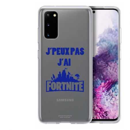 Coque Transparente Pour Samsung Galaxy S20 Jpeux pas jai Fortnite