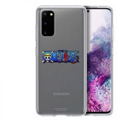 Coque Transparente Pour Samsung Galaxy S20 One Piece Logo