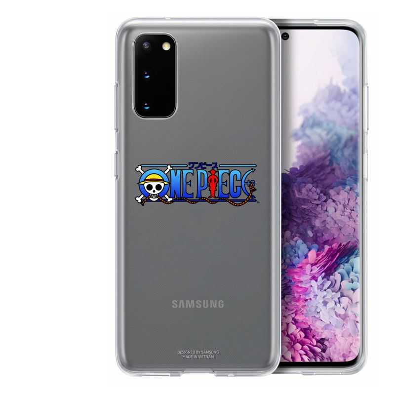 Coque Transparente Pour Samsung Galaxy S20 One Piece Logo