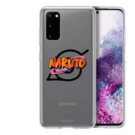 Coque Transparente Pour Samsung Galaxy S20 Naruto Logo