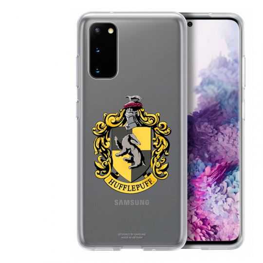 Coque Transparente Pour Samsung Galaxy S20 Harry Potter Hufflepuff