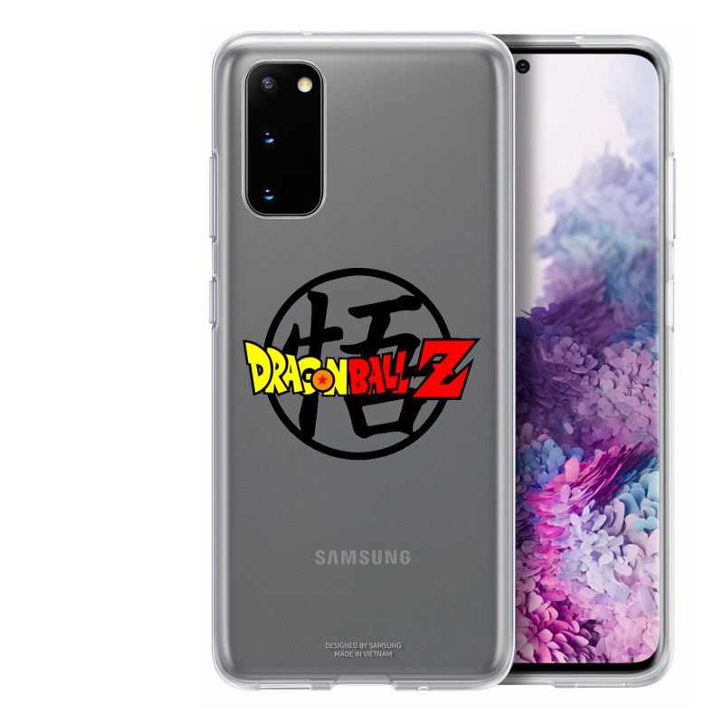 Coque Transparente Pour Samsung Galaxy S20 Dragon Ball Logo