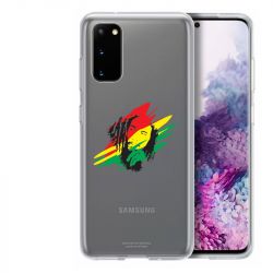 Coque Transparente Pour Samsung Galaxy S20 Bob Marley Graf